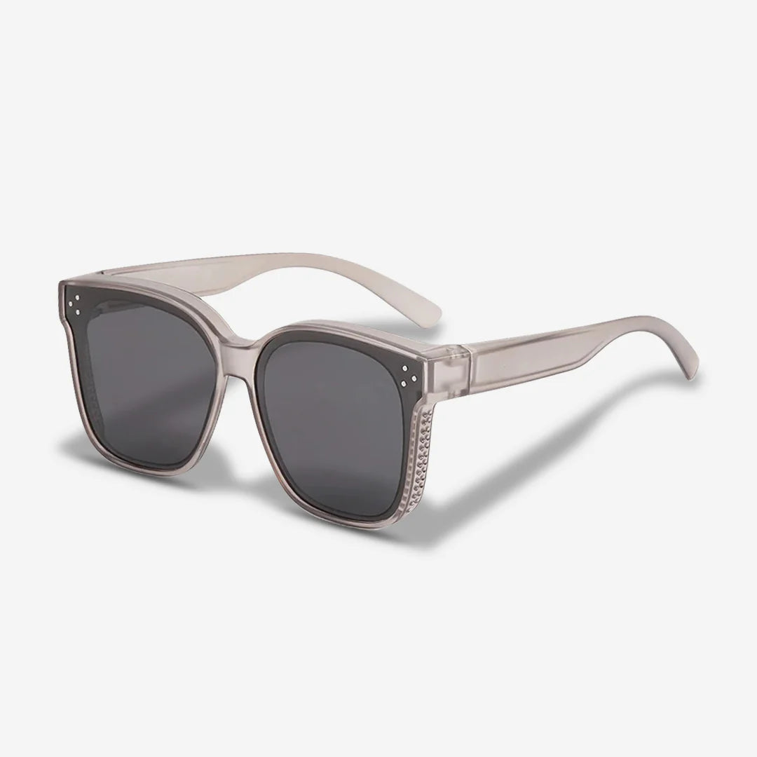ASCENDARY Fit-Over Sunglasses — Polarized UV400, Slides Over Prescription Glasses