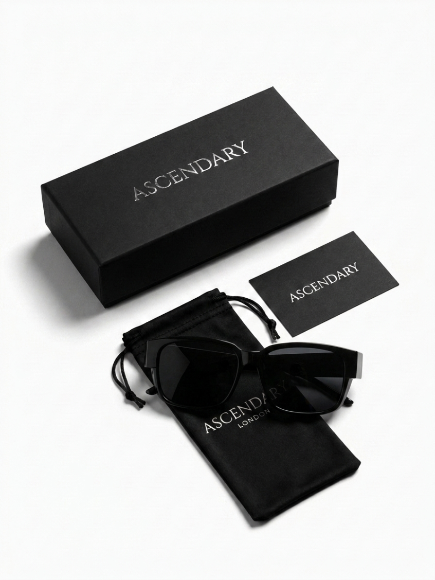 ASCENDARY Fit-Over Sunglasses — Polarized UV400, Slides Over Prescription Glasses