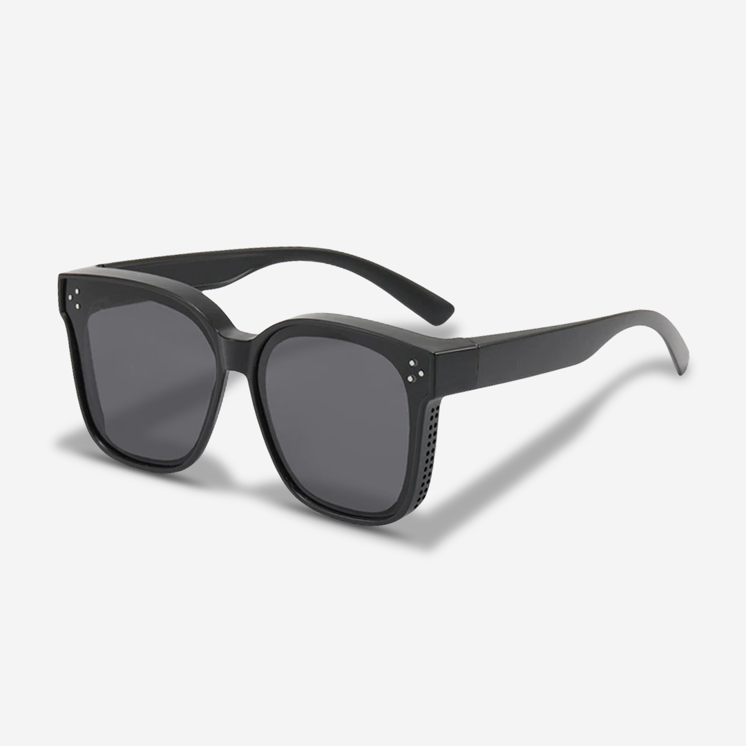 ASCENDARY Fit-Over Sunglasses — Polarized UV400, Slides Over Prescription Glasses