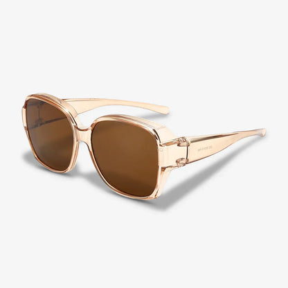 ASCENDARY Fit-Over Sunglasses — Polarized UV400, Slides Over Prescription Glasses